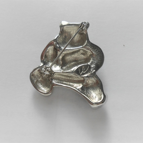 Liz Claiborne Mother and Baby Panda Brooch - Picture 2 of 3
